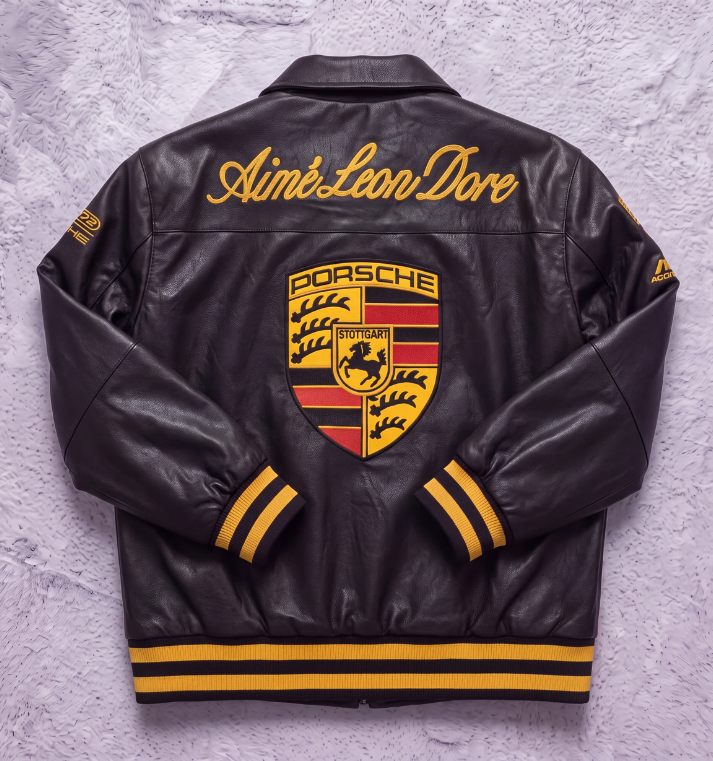PORSCHE LEATHER JACKET BLACK