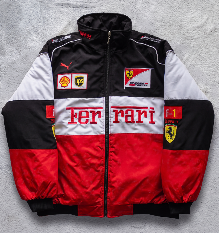 FERRARI F1 JACKET BLACK/RED/WHITE