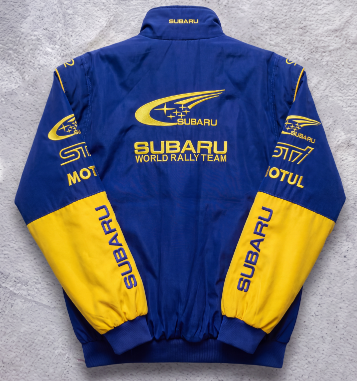 SUBARU JACKET BLUE/YELLOW