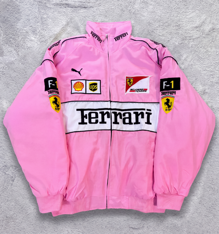 FERRARI F1 JACKET PINK