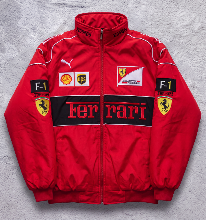 FERRARI F1 JACKET RED