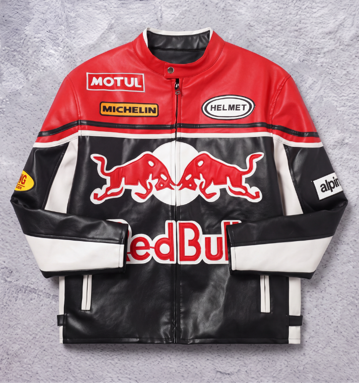 RED BULL RACING LEATHER JACKET